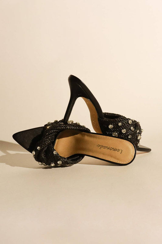 KORRA - Raffia Luxury Sandals, Beaded Design, Golden Hue